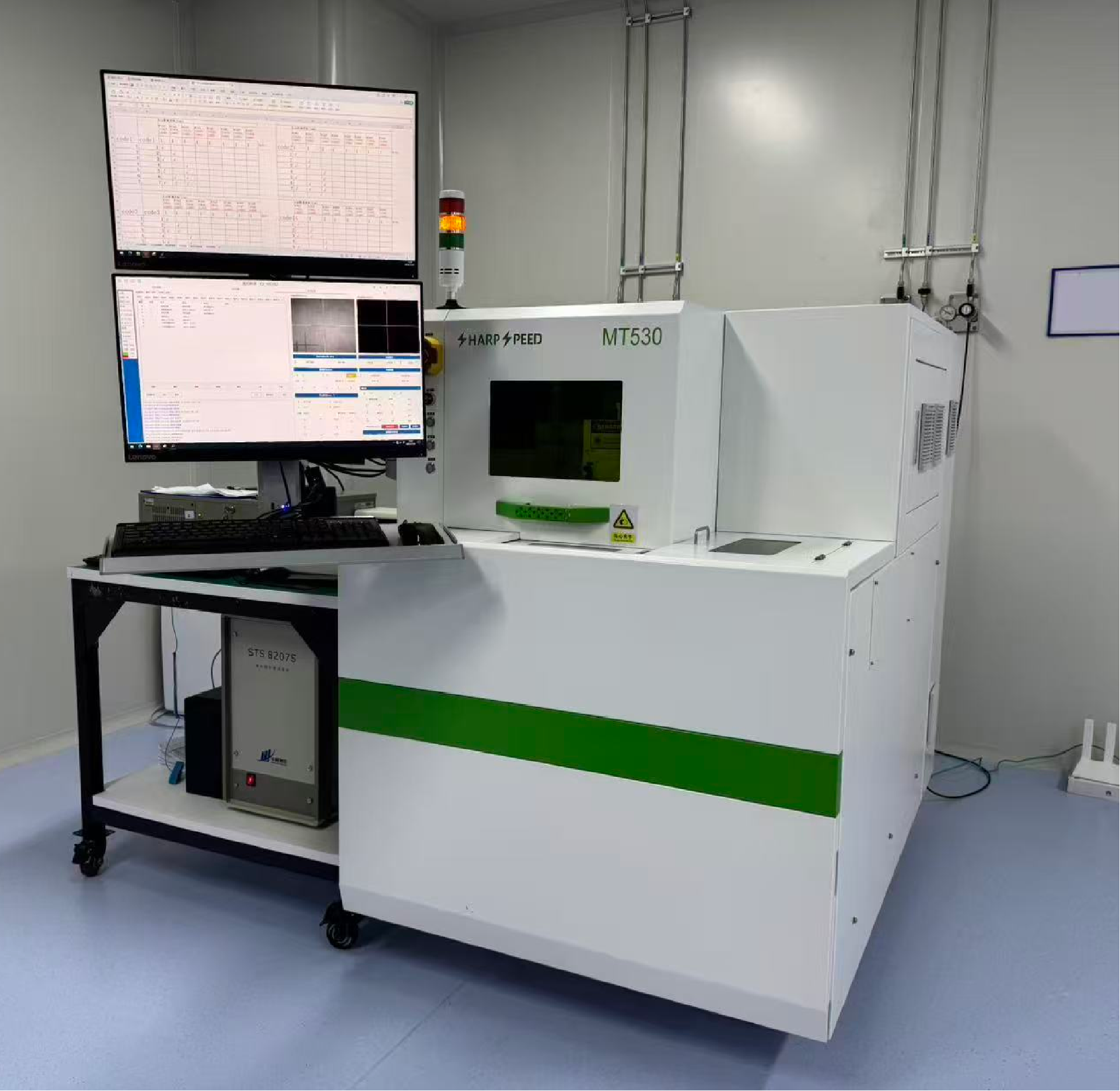 MT530型晶圆激光修调机交付使用